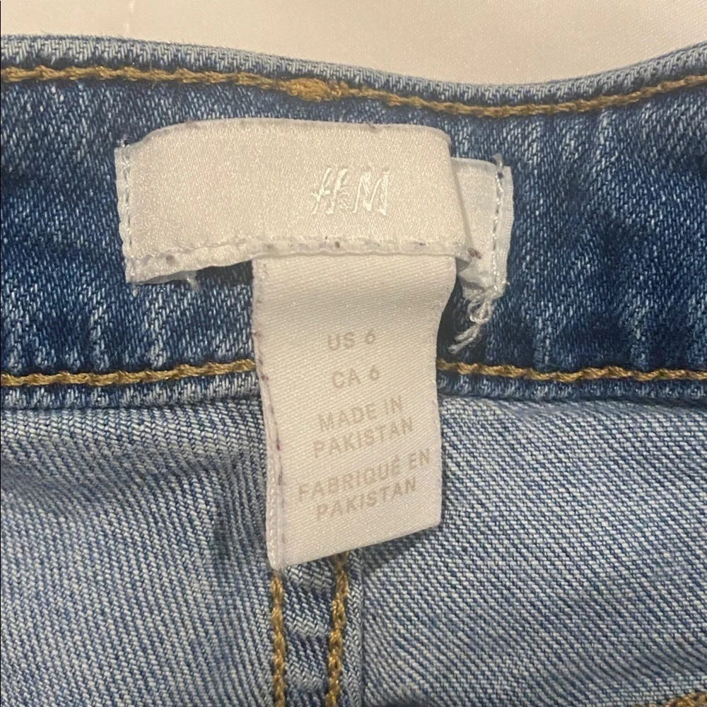 H&M Light Blue Denim Pants Size 6